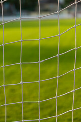 Goal Net on Field