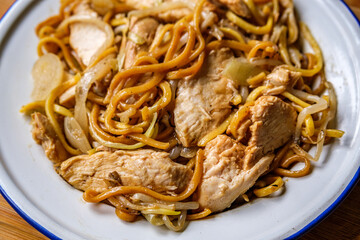 Chicken Chow Mein Delicious Asian Meal