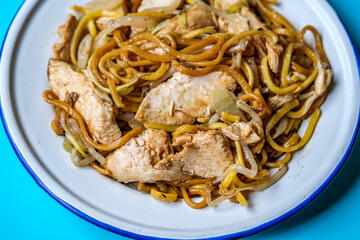 Chicken Chow Mein Delicious Asian Meal