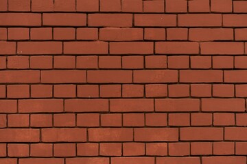 Rustic Red Brick Wall Detail