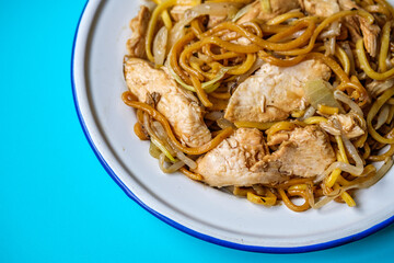 Chicken Chow Mein Delicious Asian Meal