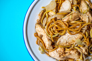 Chicken Chow Mein Delicious Asian Meal