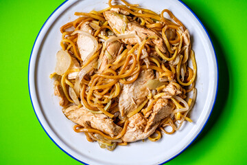 Chicken Chow Mein Delicious Asian Meal