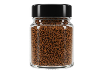 Start your day right with a jar of delicious instant coffee ready to brew for a quick caffeine boost