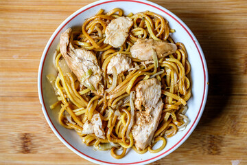 Chicken Chow Mein Delicious Asian Meal
