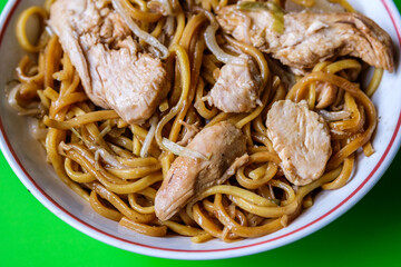 Chicken Chow Mein Delicious Asian Meal