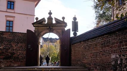 The Corpus Christi Basilica (Polish: Bazylika Bożego Ciała), located in the Kazimierz district of Kraków, Poland, is a Gothic church founded by King Casimir III the Great in 1335.