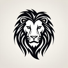 Fototapeta premium lion head tattoo lion vector illustration lion vector illustration lion vinyl ready vector illustration
