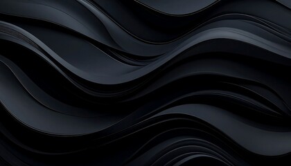 Abstract dark wavy lines