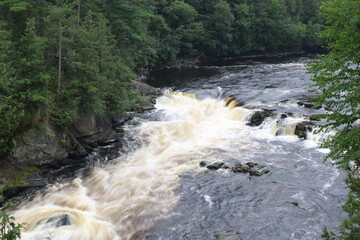 Menominne River Rapids Wisconsin