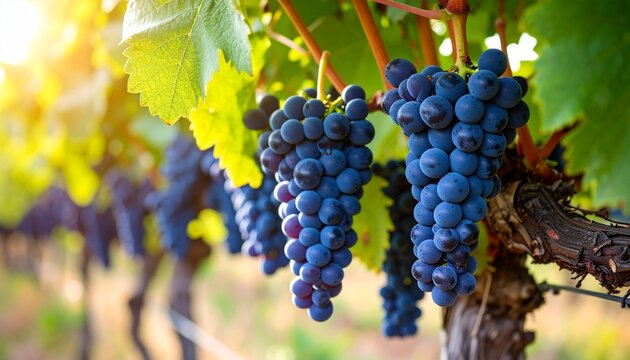 Grapes on Vine (Mediterranean-Europe)
