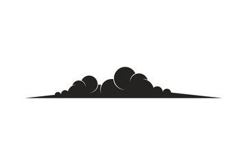 Simple Cloud vector.