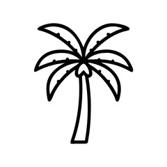palm tree silhouette
