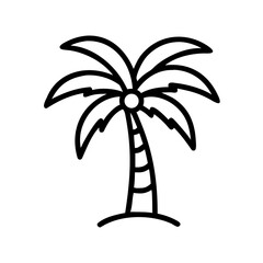 palm tree vector illustration