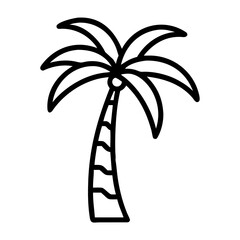 palm tree vector illustration