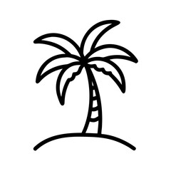 palm tree vector illustration