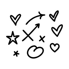 set of icons for web