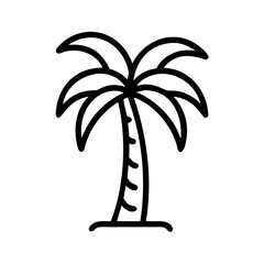 palm tree vector illustration