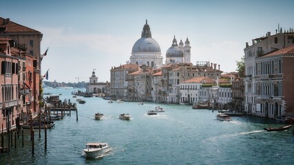 Venice Grand Canal with Santa Maria della Salute &ndash; Italy