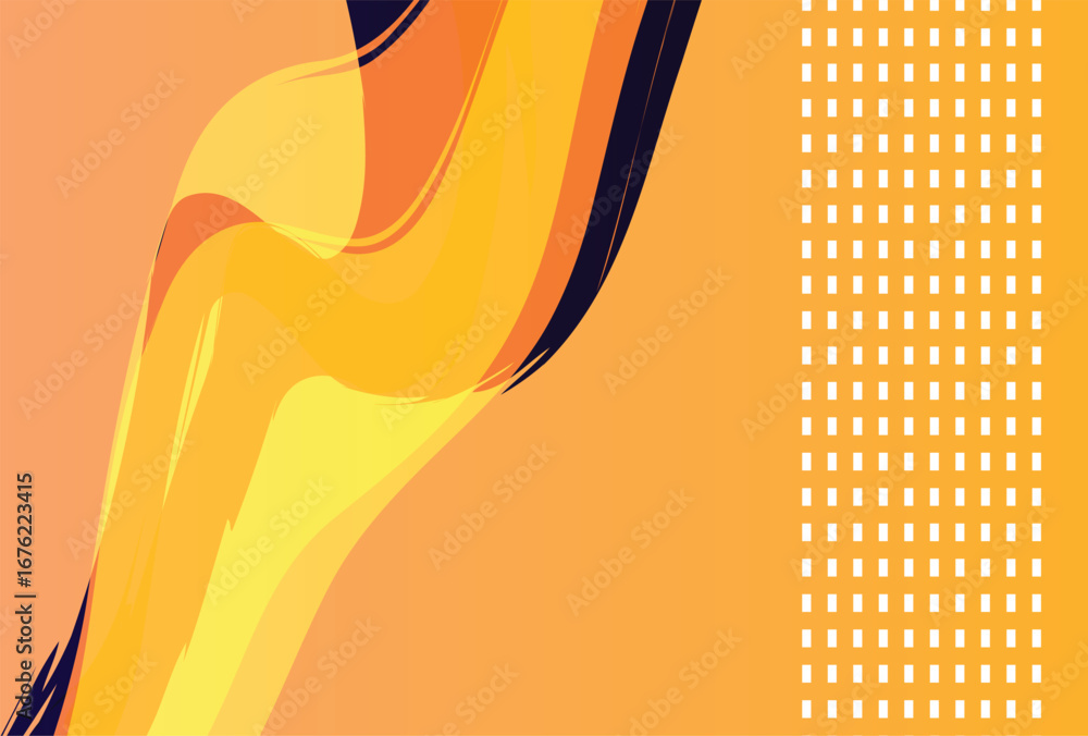 Poster abstract geometric background with diagonal lines and shapes. vector illustration