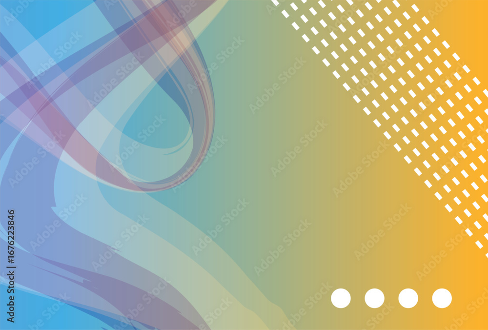 Poster abstract geometric background with diagonal lines and shapes. vector illustration