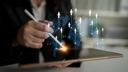 Professional networking expands business connections, fosters collaboration, and builds digital relationships for new opportunities. Latch