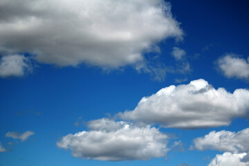Clouds on a blue sky