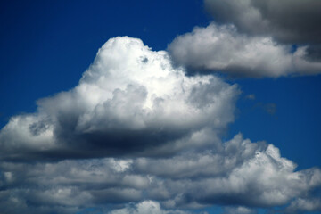 Clouds on a blue sky