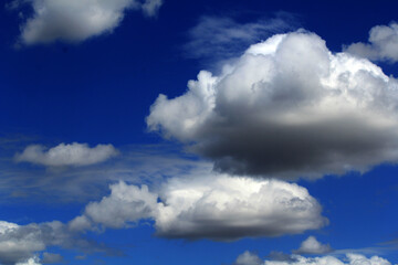 Clouds on a blue sky