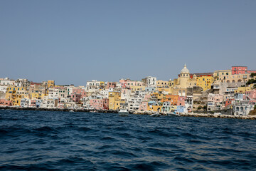Fototapeta premium View of Procida, Italy