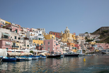 Fototapeta premium View of Procida, Italy