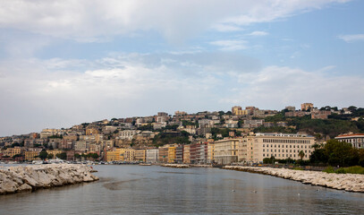 Fototapeta premium View of Naples, Italy
