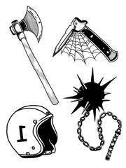 Bundle Weapon Vector.