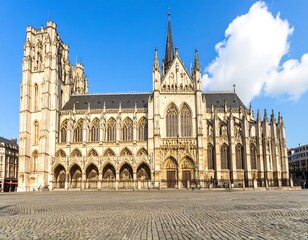 Ancient European cathedral