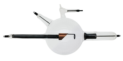 Isolated Vintage Cathode Ray Tube