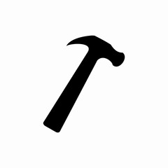 hammer tool icon sign vector