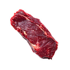 Obraz premium A Fresh Cut of Premium Beef Chuck Roast Isolated on a Dark Background