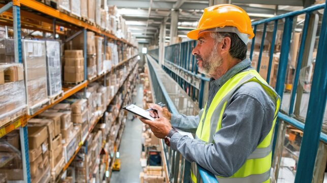 Managing inventory warehouse operations storage facility professional