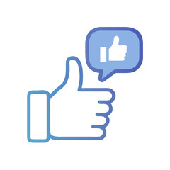 Alternative Thumbs Up Icon – Like, Approval, Feedback