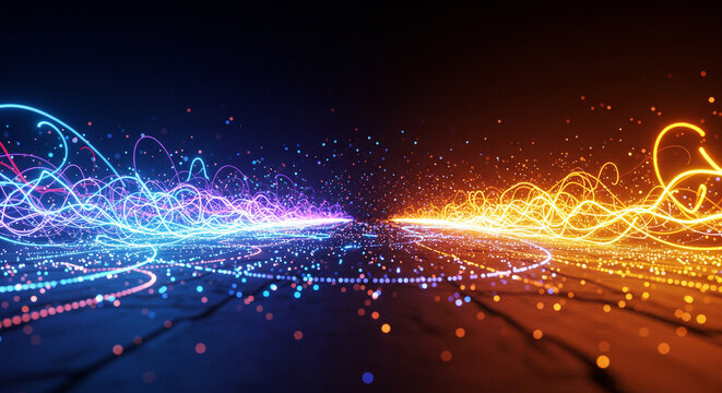Abstract Photons Scattering Representing Quantum Light