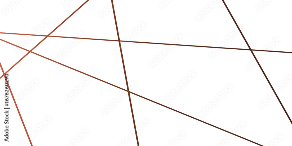 Poster golden gradient abstract luxury geometric random chaotic lines with many line and triangles shape. v