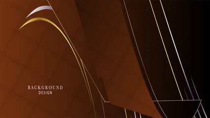 Obraz premium Smooth golden brown wallpaper