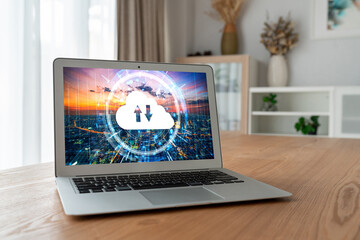 Cloud computing software for modish remote work and personal data storage