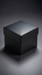 Dark box on dark surface