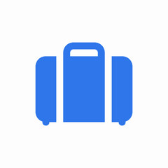 baggage luggage icon sign vector