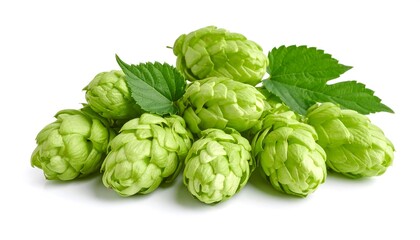 Fototapeta premium Fresh, vibrant green hops