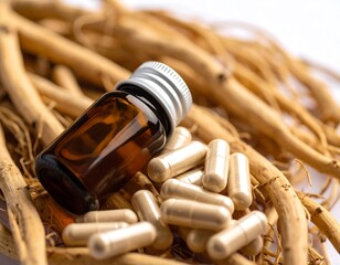 Herbal supplement capsules