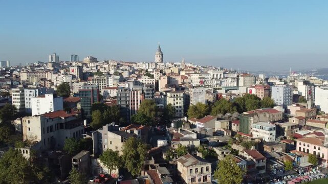İstanbul Hali&ccedil; Galata Drone