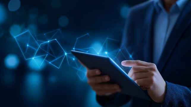 Cybersecurity startup specialists presenting threat detection algorithms through real time network security visualizations with enterprise clients examining vulnerability