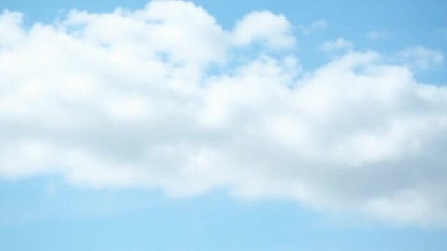 Blue sky with white clouds, natural background
